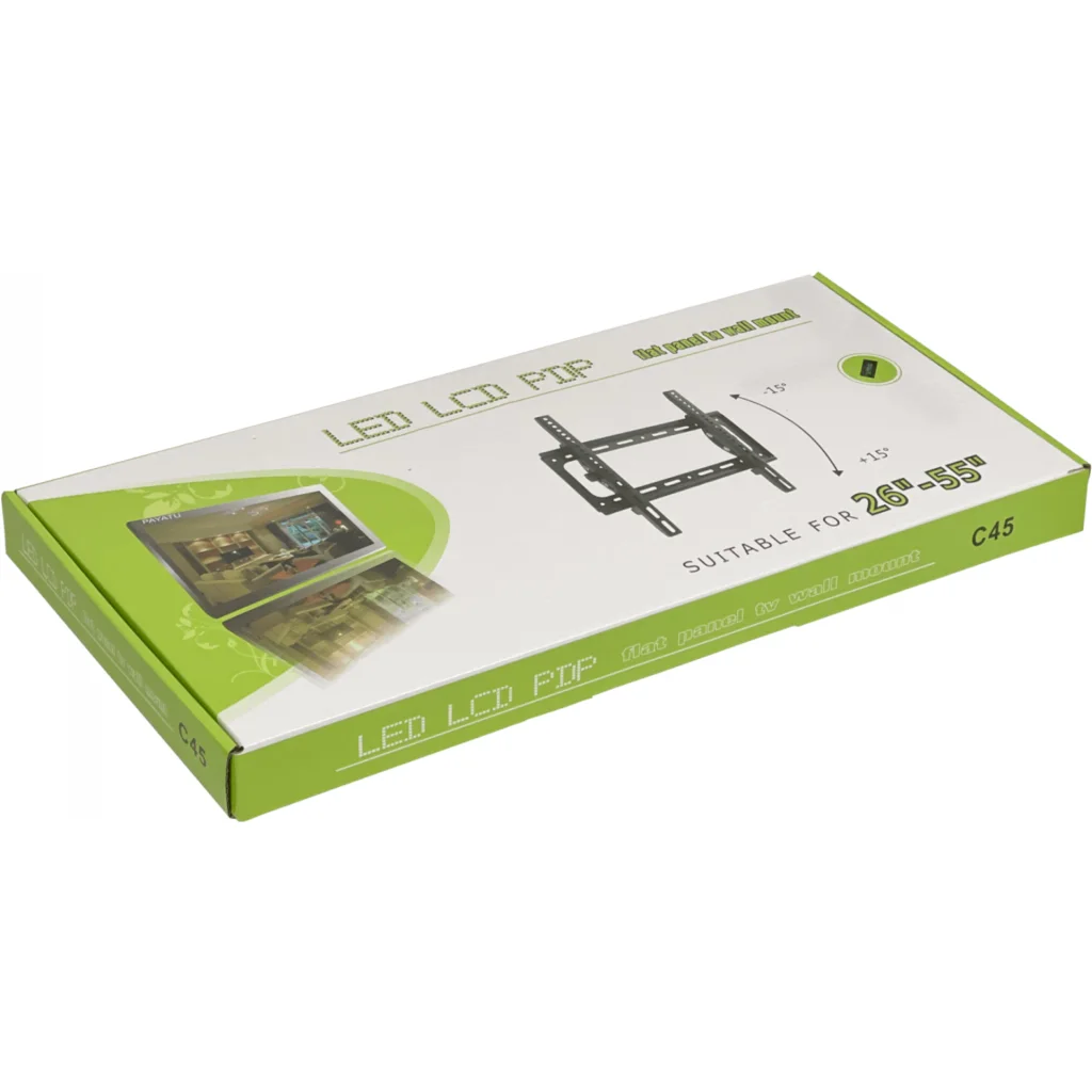 Imagen 2 de TV26-55. Soporte p/LCD/TV Tilt 26-55-Pulgadas Regulador-Nivel 50Kg-max +-15o
