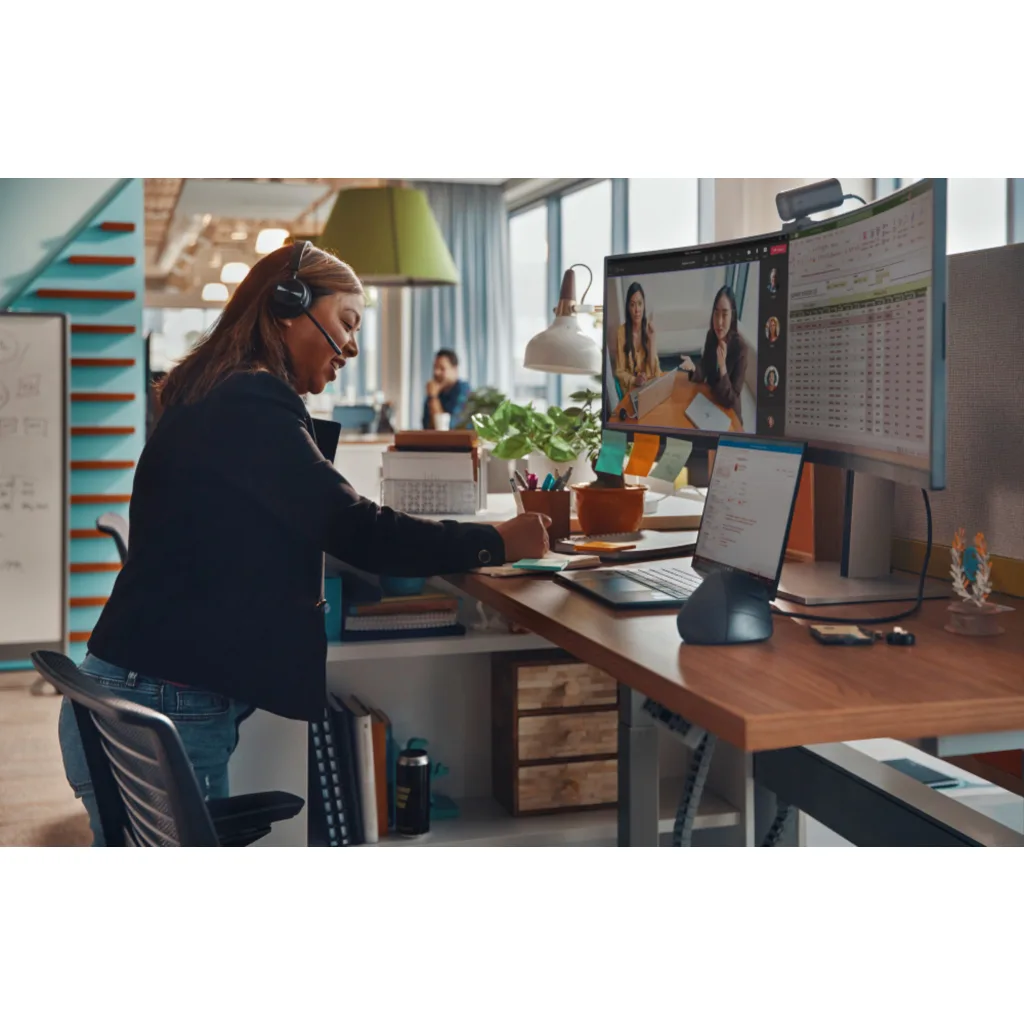 Imagen 16 de Monitor Curvo HP E45C G5 45" VA DQHD 5120*1440 DP HDMI USB-C LAN 3 ms GtG