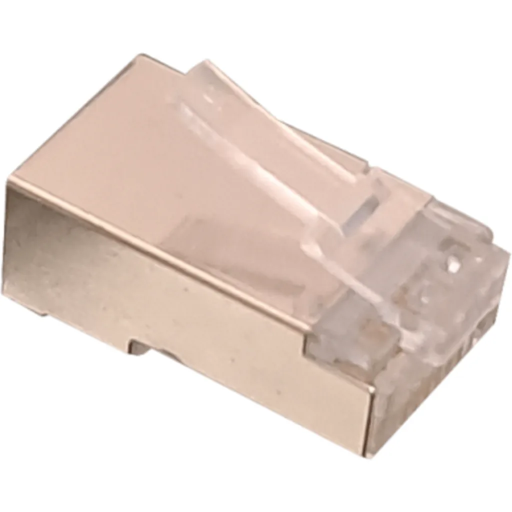 Conector RJ-45 LINKMADE CAT6 STP P/UNIFILAR METALICO BOLSA 10 unid