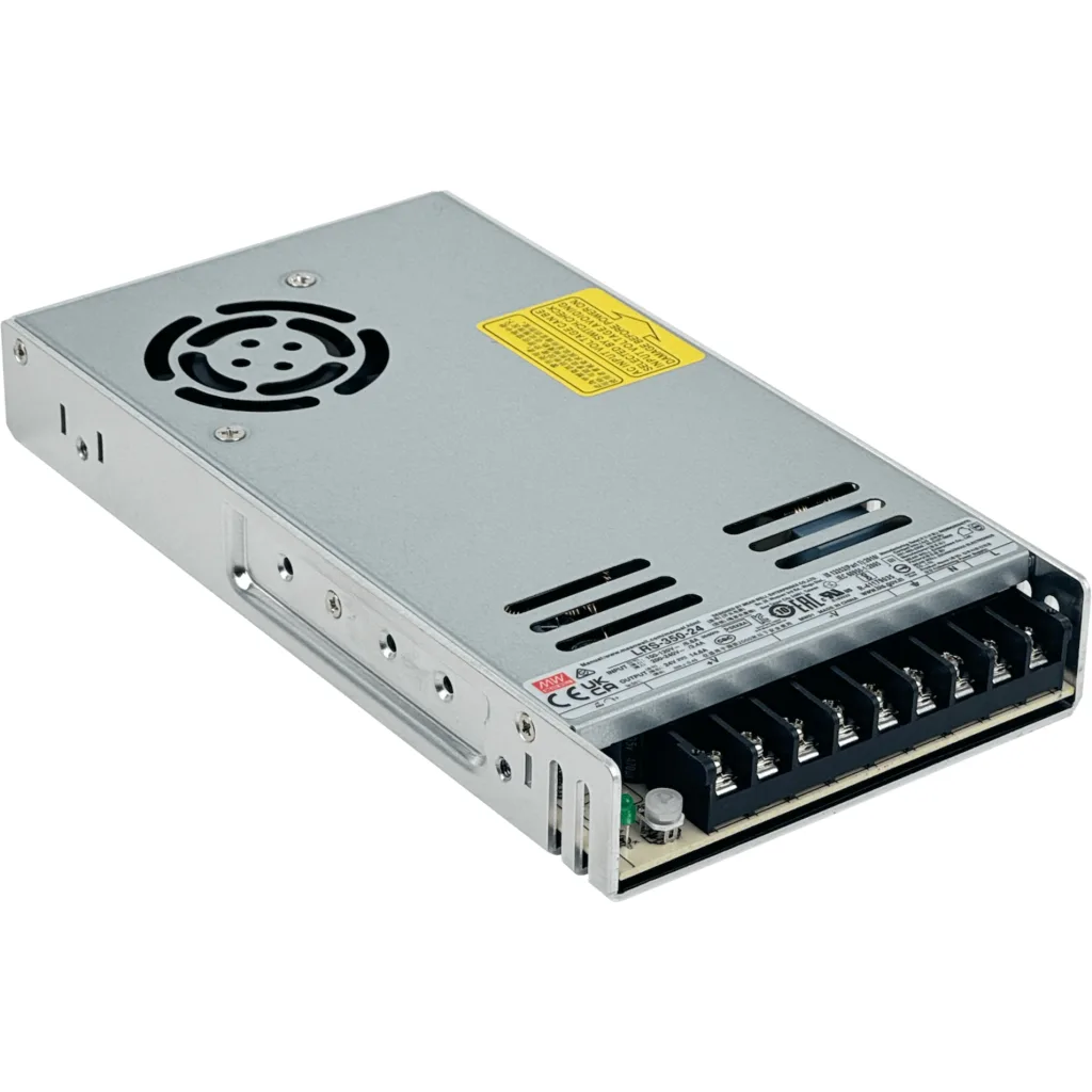 Imagen 3 de Fuente de Poder Mean Well LRS-350-24, 350W 24V tipo montaje Chasis