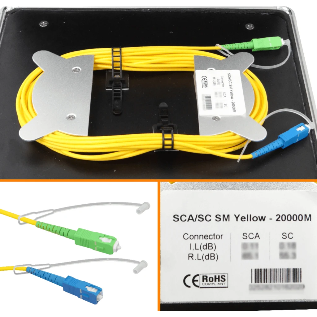Imagen 4 de 20km 9/125 SC/APC-SC/UPC G652 Monomodo SM SX 20000mt Bobina Lanzamient