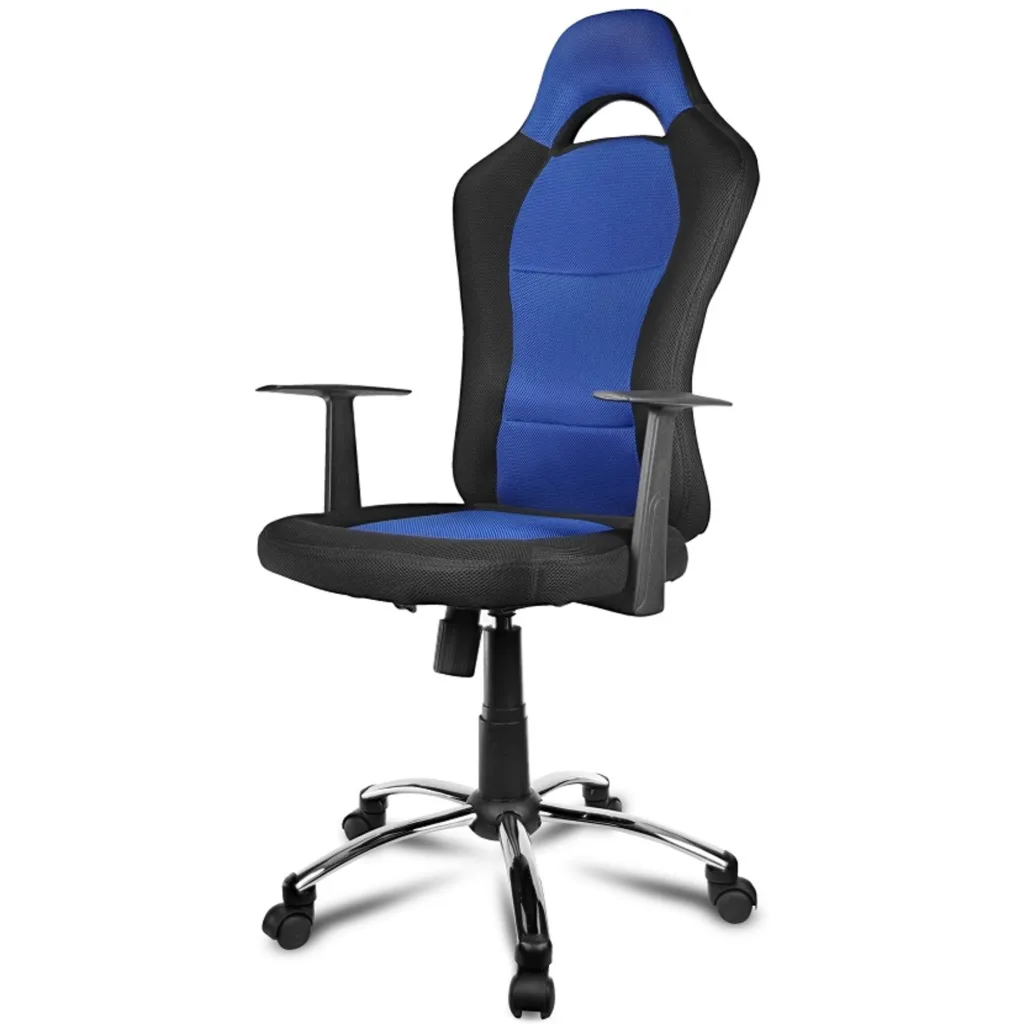 Silla Gamer Xtech XTF-EC129 DRAKON c/respaldo alto deportivo Sop110Kg Azul Negro