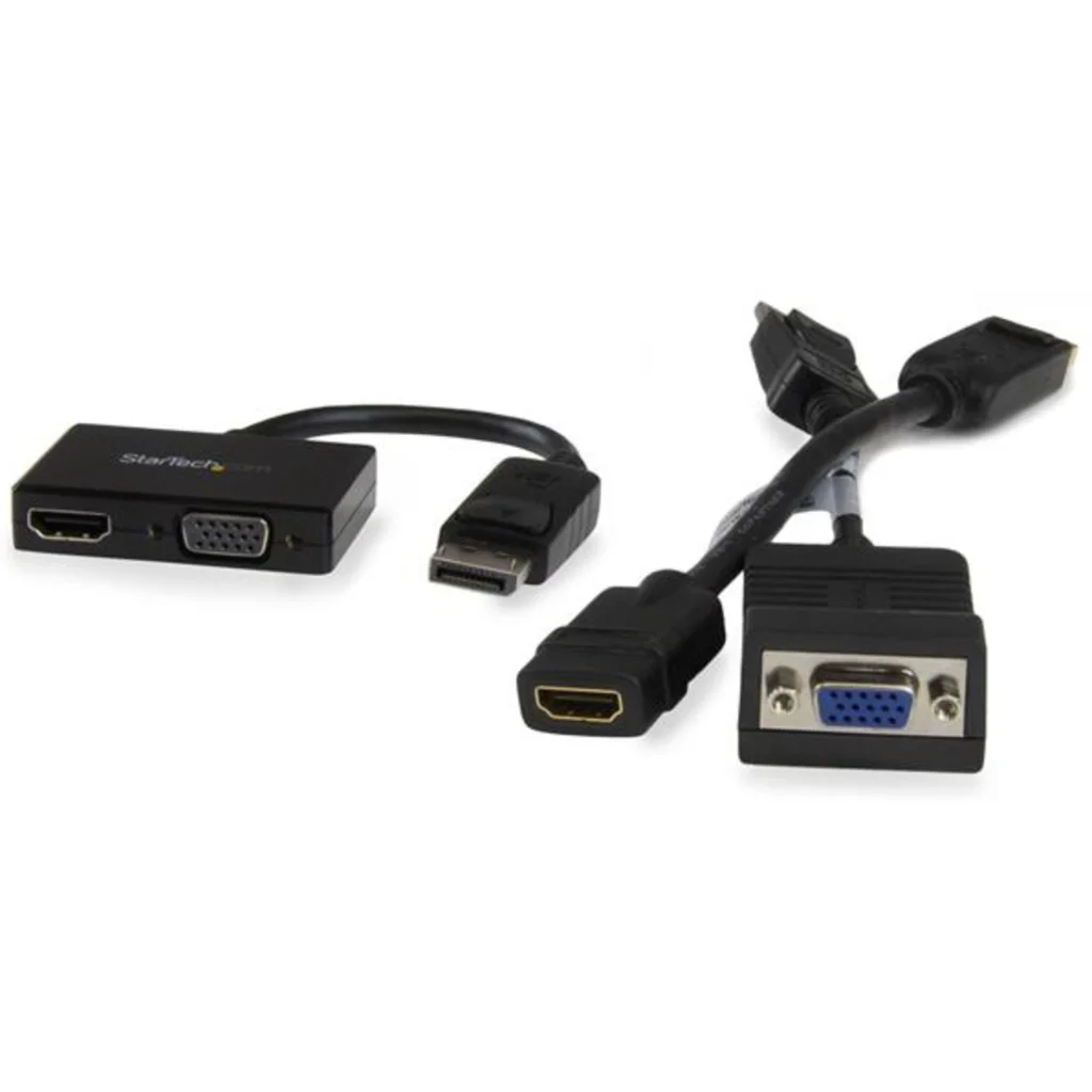 Imagen 3 de Adaptador de Video DisplayPort a HDMI VGA 1920*1200 1080p Activo Negro StarTech
