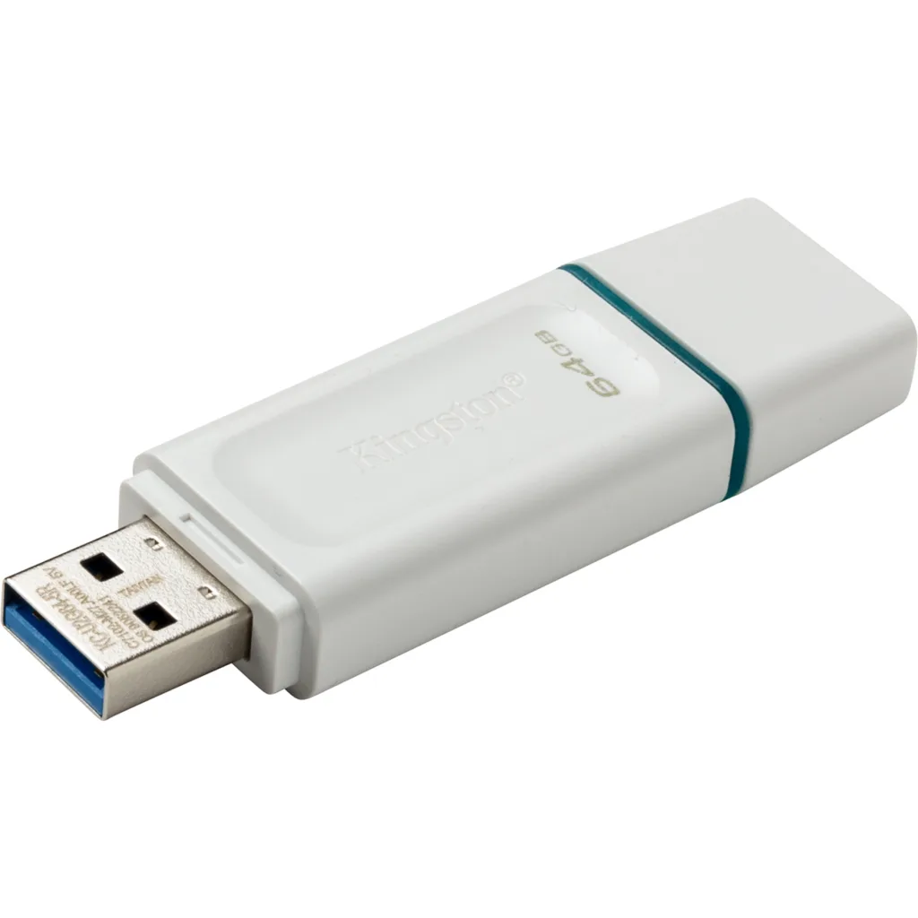 Imagen 2 de Pendrive 64GB Kingston DataTraveler Exodia USB 3.2 Color Blanco