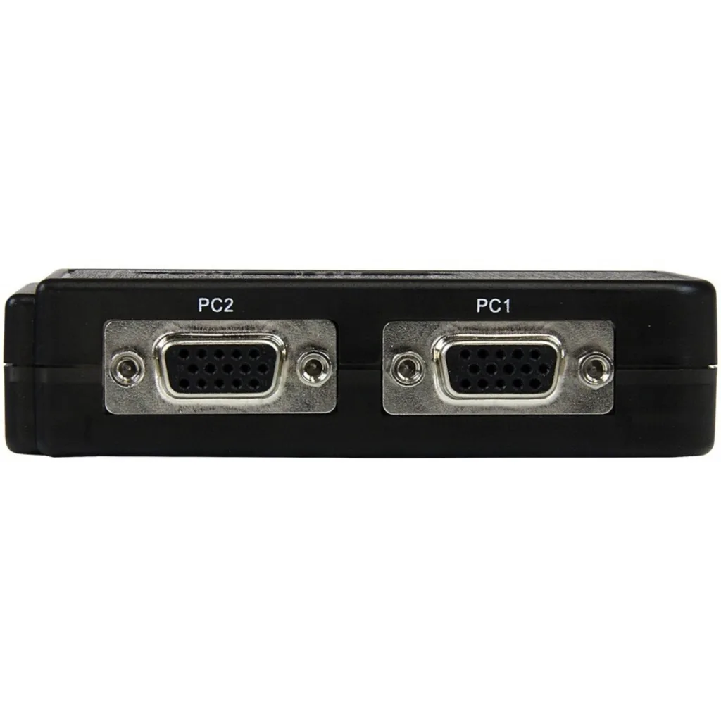 Imagen 7 de Kit Switch KVM 2 Port USB c/Audio VGA 2048x1536, PC1 PC2 - StarTech
