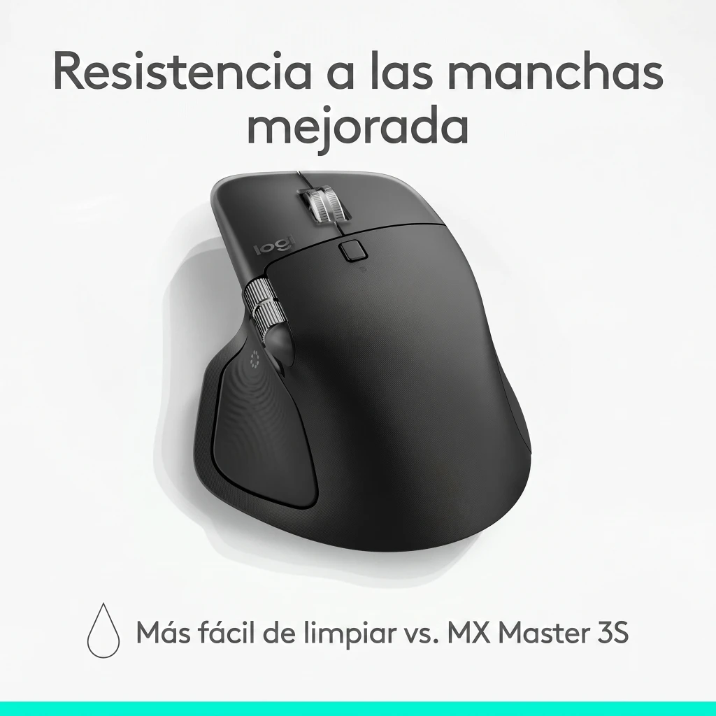 Imagen 8 de Mouse Inalámbrico Logitech MX Master 4 Inalámbrico 8000DPI 8 Botones BT Graphito