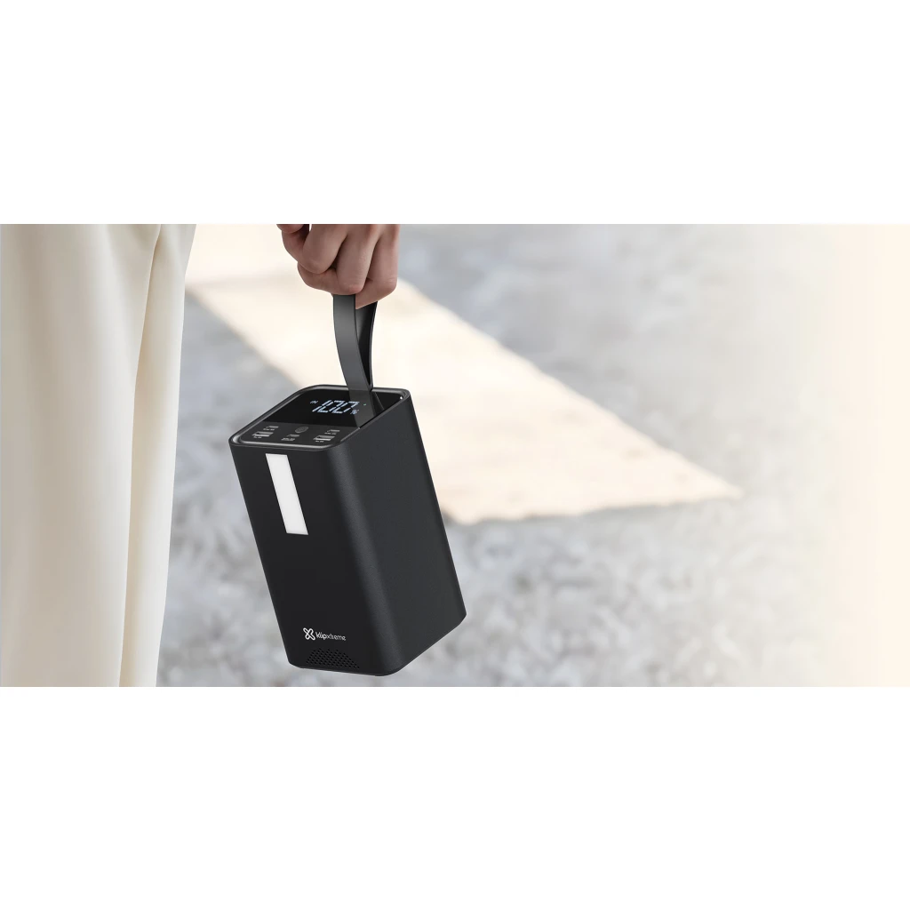 Imagen 7 de Klip Xtreme - Power bank - 24 pin USB-C - 2 x 4 pin USB Type A / 3 x 24 pin USB-C - Lithium polymer - Para Universal - 100W 50.000mAh