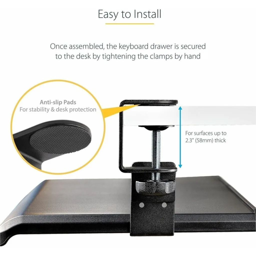 Imagen 7 de Under-Desk Keyboard Tray Adjustable