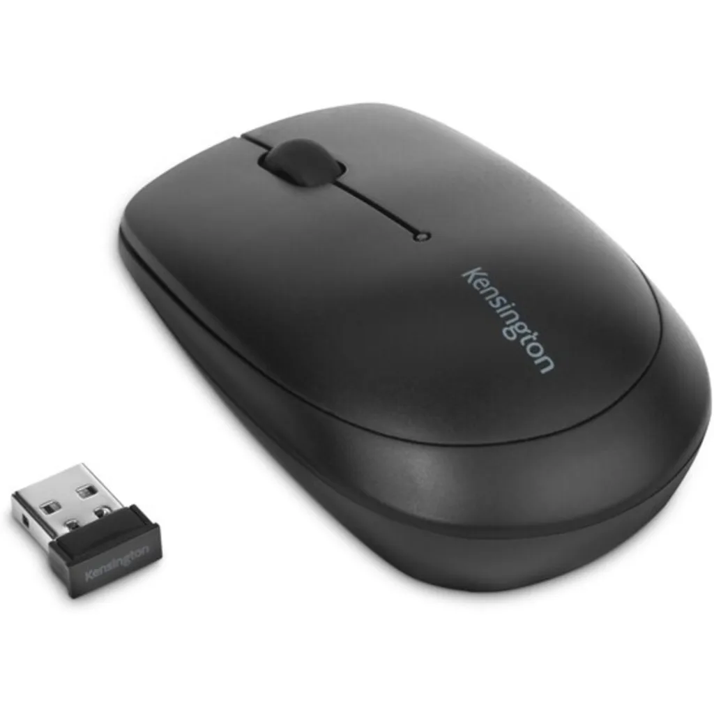 Mouse Inalámbrico Kensington Pro Fit Óptico 1000dpi 2.4GHz 2 Botones Negro