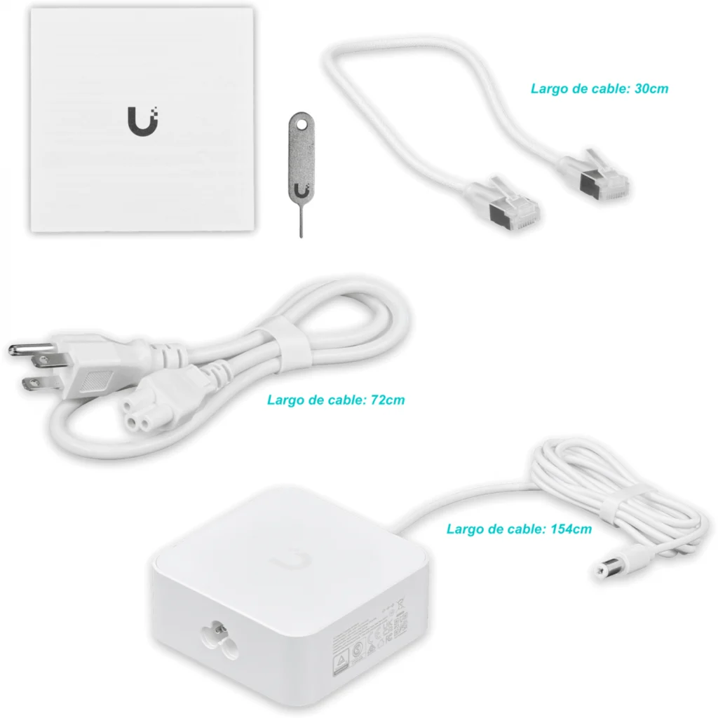 Imagen 3 de UI LTE/5G 2-SIM WiFi7 4-2500(1-PoE 1-SFP+ 64GB-mSD UniFi Cloud Gateway