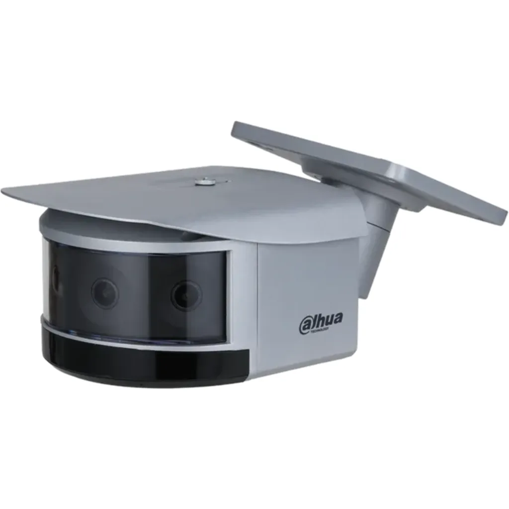 Imagen 1 de DH-IPC-PFW81642P-A180-DC12AC24V. Camara IP Dahua panoramica con 4 lentes de 4mp cada uno IR LED 30m