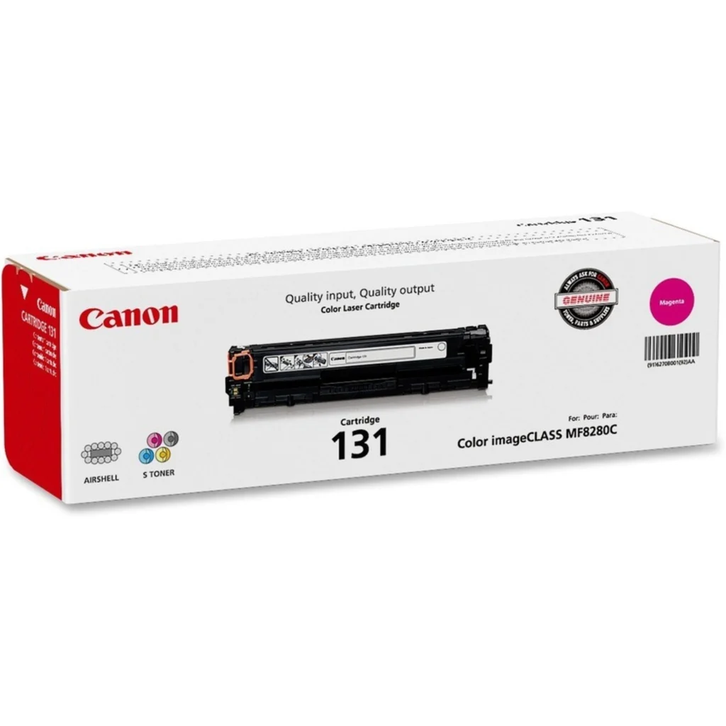 Imagen 4 de Toner Canon 131 Magenta, compatible imageCLASS MF8280Cw, 1.500 Páginas