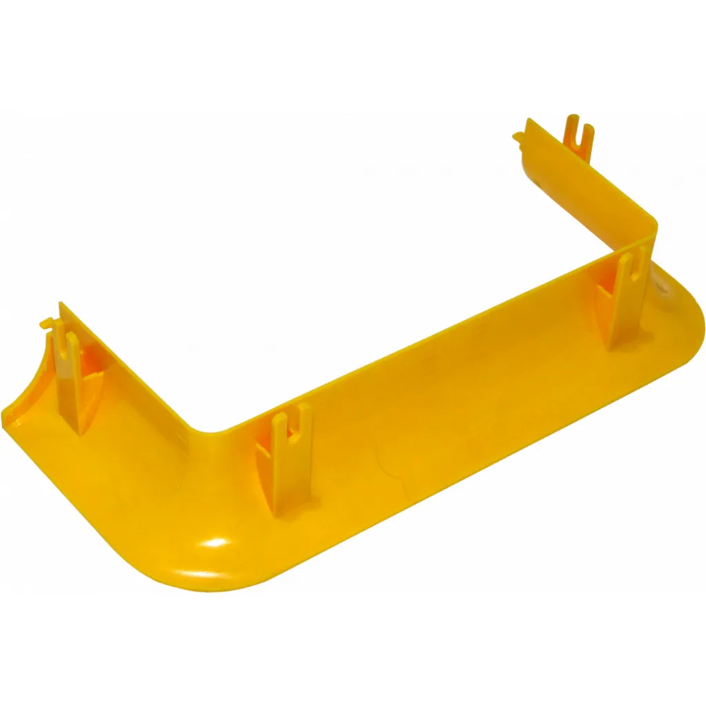 Imagen 2 de 240x100mm Trompeta Amarilla PC+ABS LSZH Macho/Hembra
