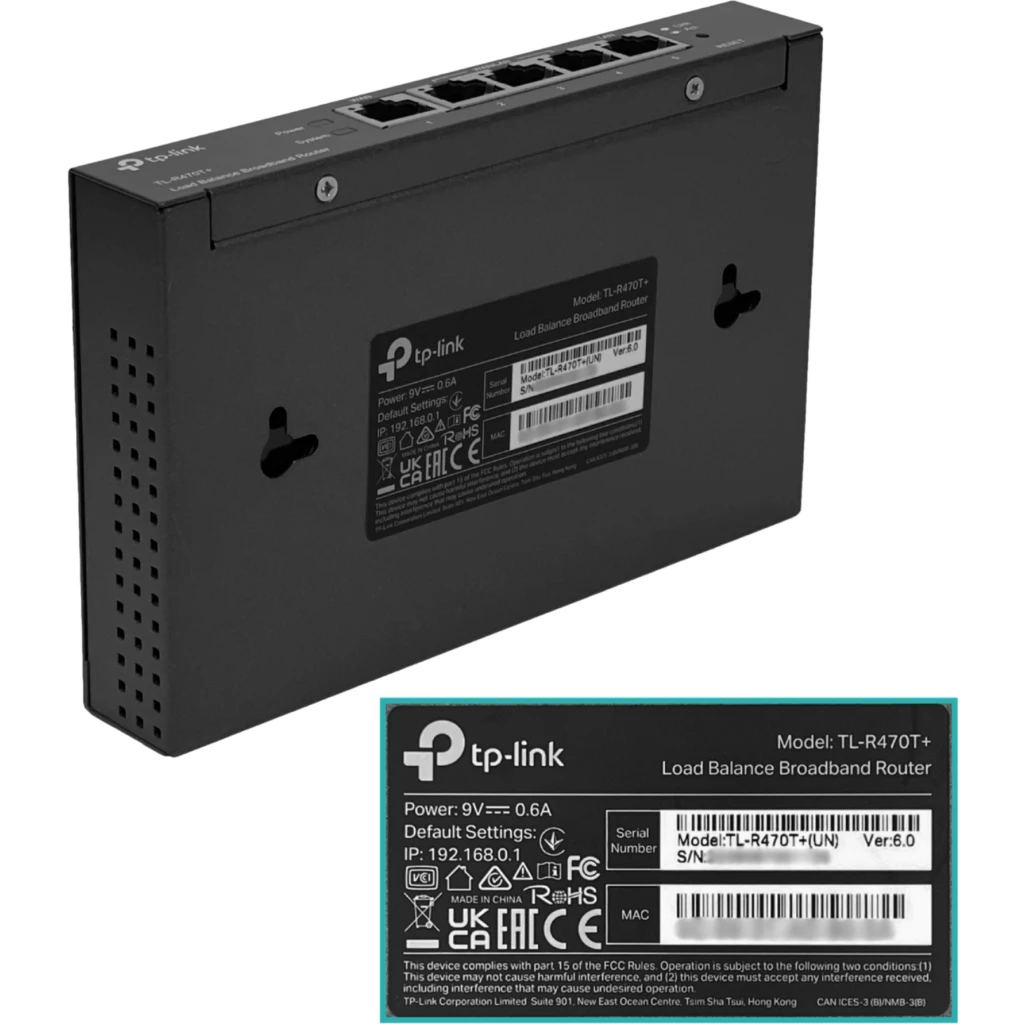 Imagen 1 de Router Alambrico 2 Wan 3 Lan Balanceado