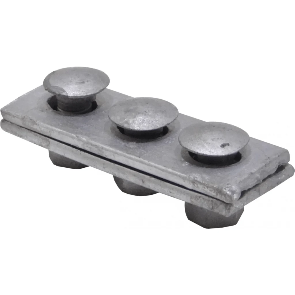 Imagen 1 de Brida Sujecion 3 Pernos 5/8T/VTRC 125x46x6x15mm para Postacion