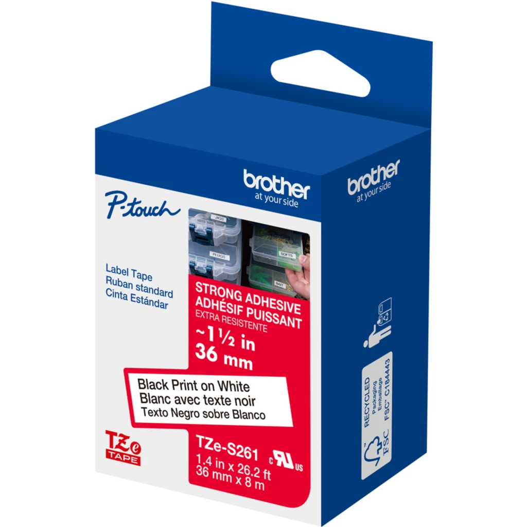 Imagen 4 de Brother - Print ribbon TZE-S261G 36mm fo