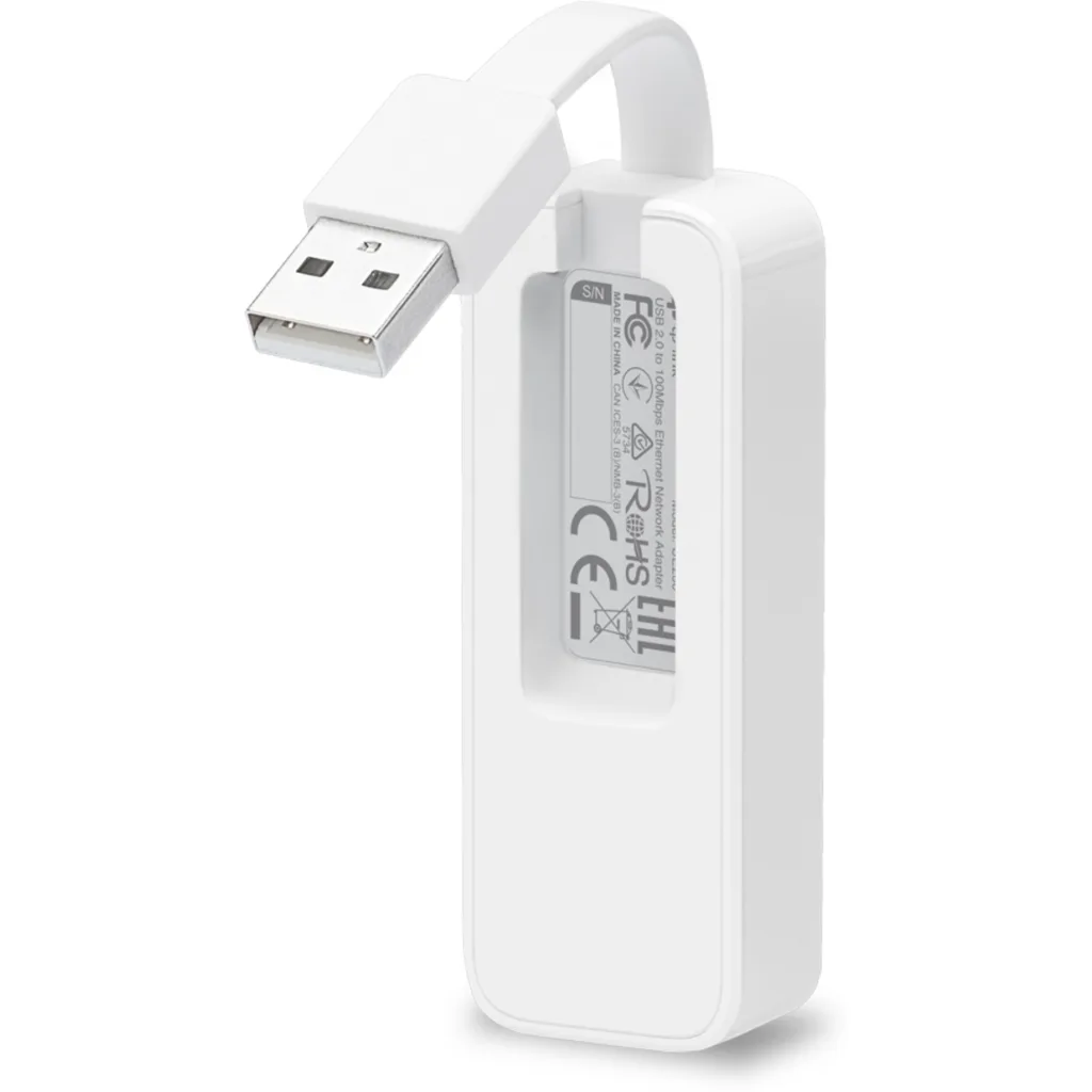 Imagen 2 de Adaptador USB 2.0 a Red Ethernet RJ-45 10/100 - TP-Link UE200