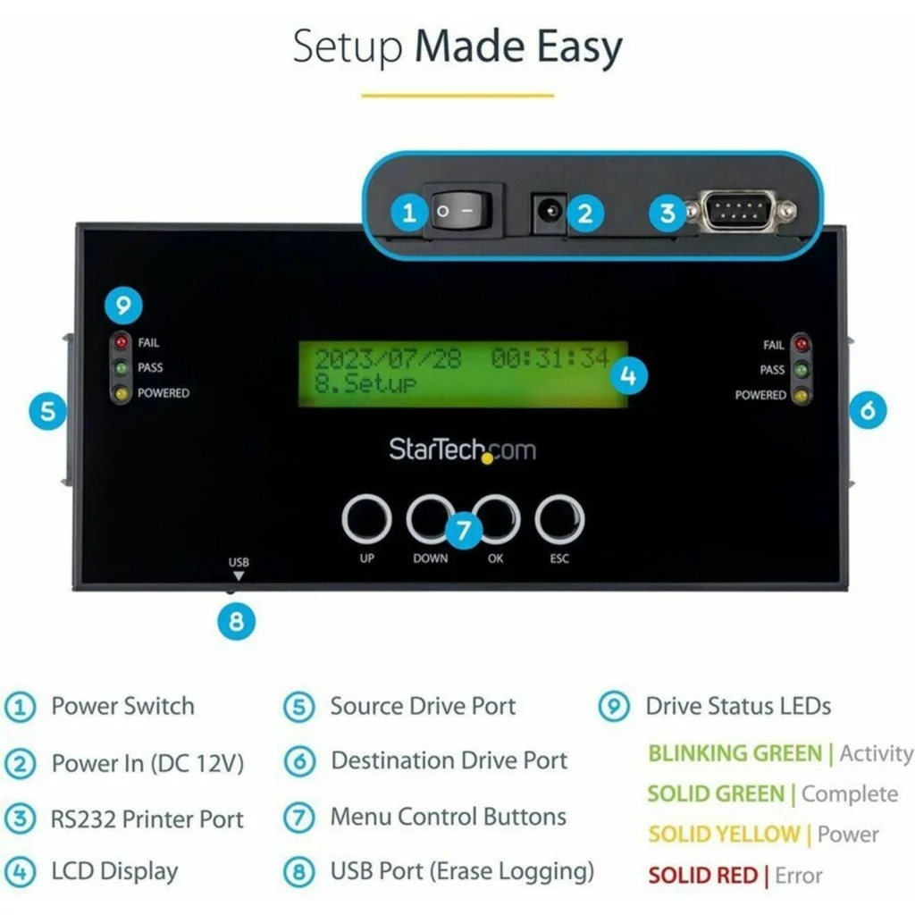 Imagen 8 de Standalone Duplicator/Eraser - SATA/SAS