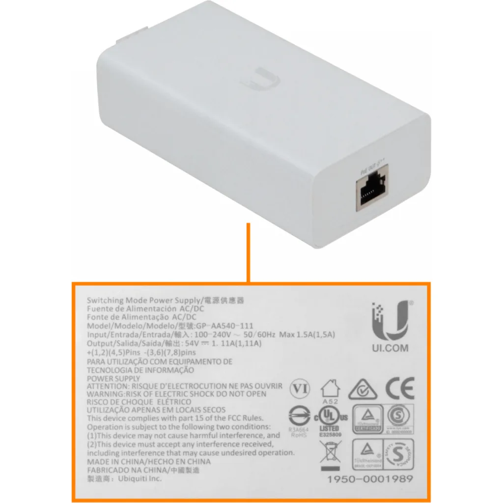 Imagen 5 de UBIQUITI Caja Exterior incluye PoE-54V-60W para switch USW-FLEX