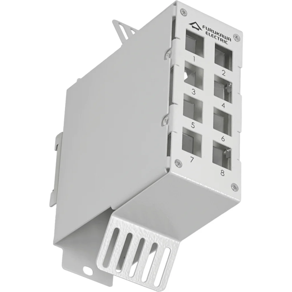 Imagen 5 de FURUKAWA Req-8-Keystone Patch Panel Riel-Din Vacio Metal 8P 35150333