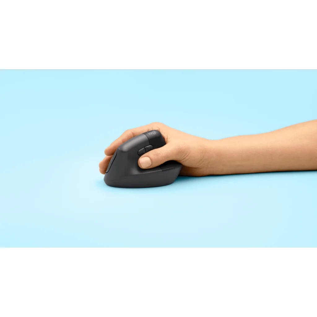 Imagen 10 de Mouse Ergonómico Inalámbrico Logitech Lift Vertical Óptico 4000DPI 6 BT Grafito