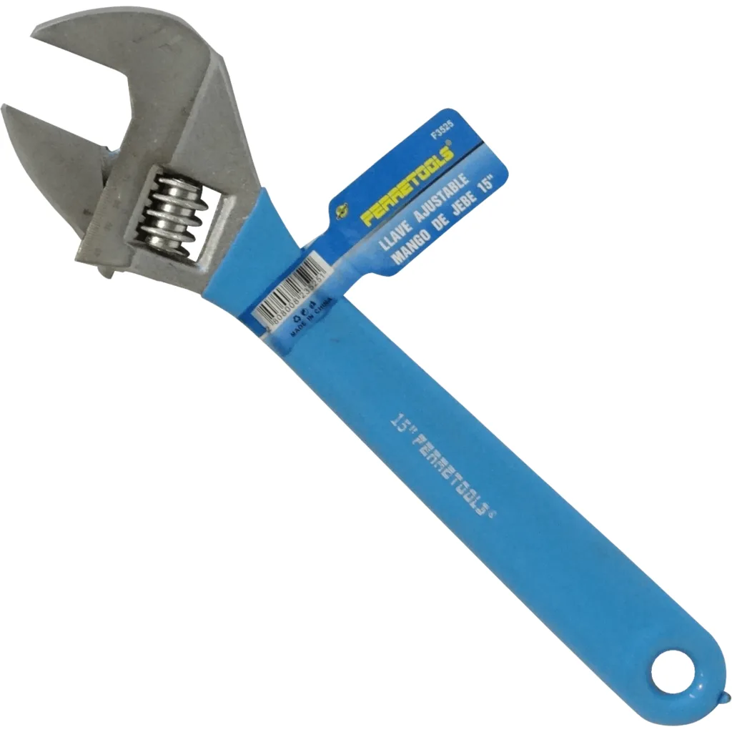 15-pulgadas Max-Hex-45mm Llave Inglesa Francesa Ajustable 380mm