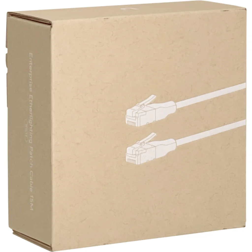 Imagen 4 de UI 15mt Cable Etherlighting Blanco Cat6a UACC-CABLE-PATCH-EL-C6A-15M-W