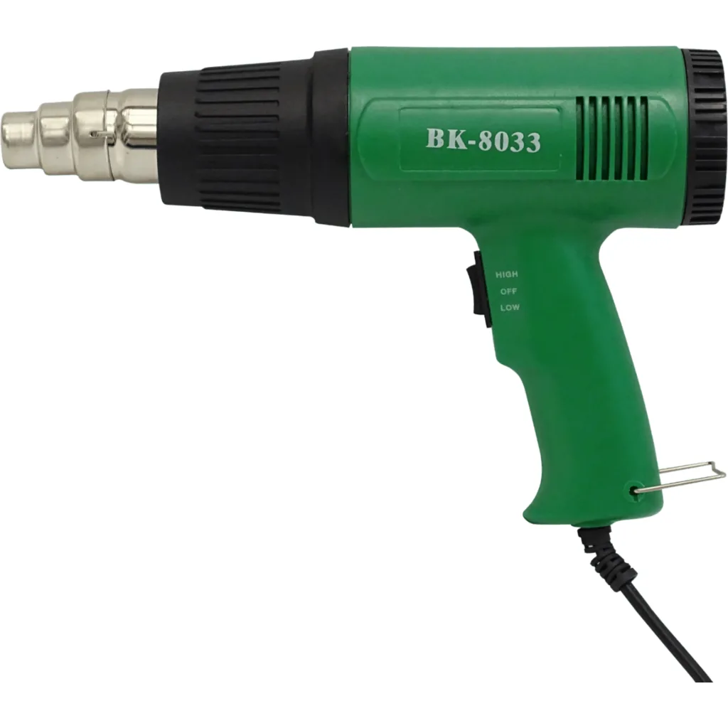 Imagen 4 de Pistola de Calor BEST BK-8033, 500-1600W Boquilla Aire Caliente