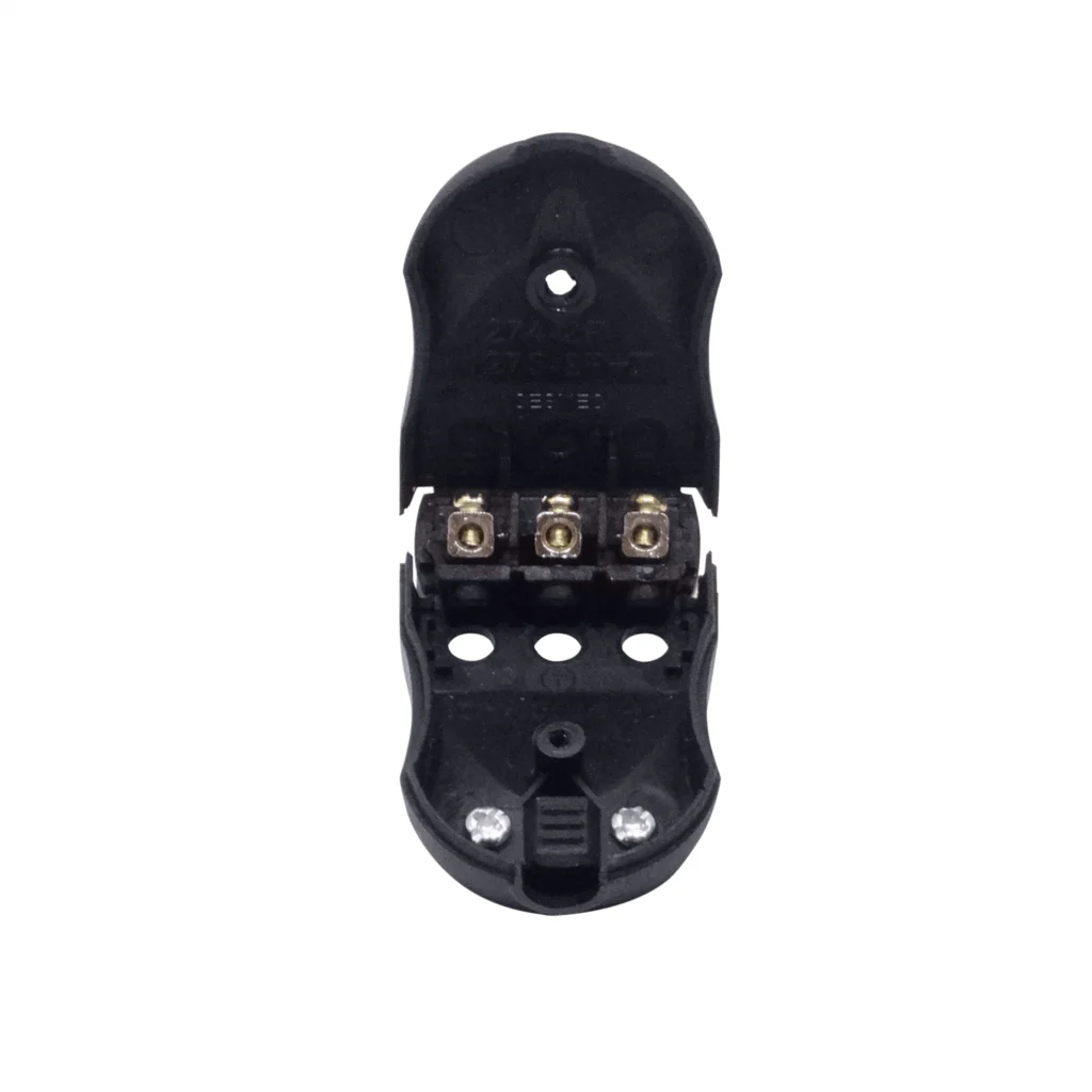 Imagen 2 de REMA 2P+T Negro 10A SEC-49028 Enchufe Macho Volante con-Tierra
