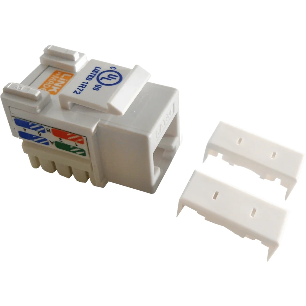 Conector Punchable Keystone CAT5E Blanco - Linkmade
