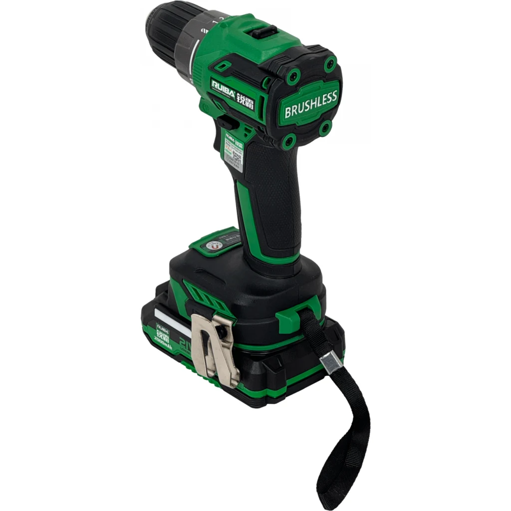RUI Taladro inalambrico 0,8-10mm + 2 Bateria-Litio 21V 2Ah RB-DB2101