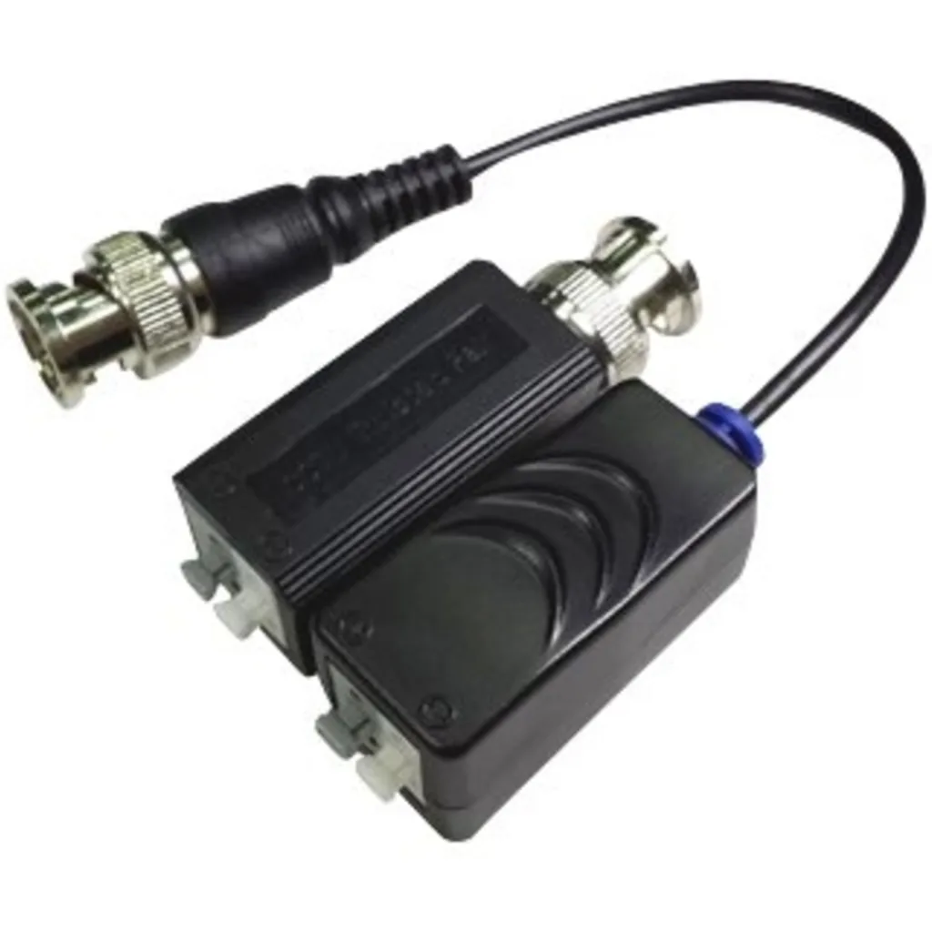 Video Balun HD Folksafe pasivo terminal de cable BNC (El Par)