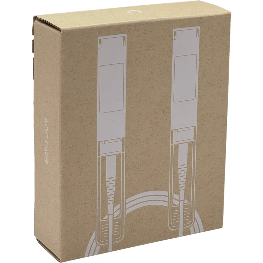 UI 10mt QSFP28-100Gbps Cable 3mm Fibra-MM Directa AOC-QSFP28-10M