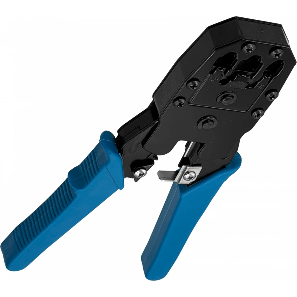 Imagen 3 de Crimpeadora RJ11 RJ45 RJ12 RJ9 Incluye Mini Punchadora Peladora