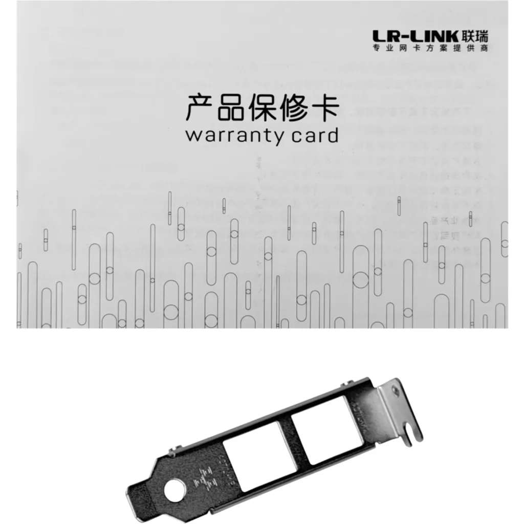 LRLINK NIC 2-1000 PCIe-x1 Tarjeta Servidor Dual-Gigabit Intel-82575