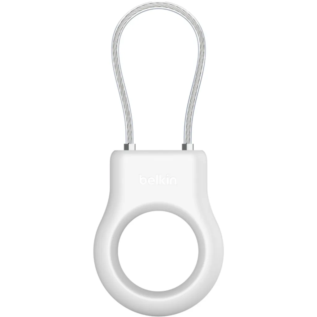 Belkin Premium Secure Holder w Cable Wire White