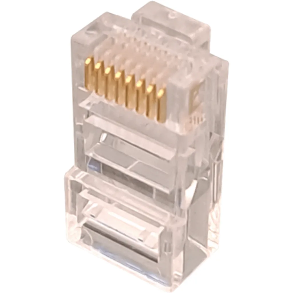 Imagen 3 de Conector RJ45 LINKMADE CAT5e p/Multifilar 10 Unid