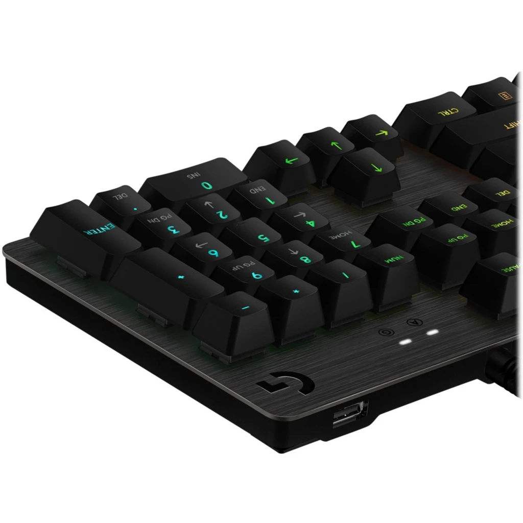 Imagen 22 de Teclado Gamer Alámbrico Logitech G513 RGB GX Brown Carbon Mecánico Español 