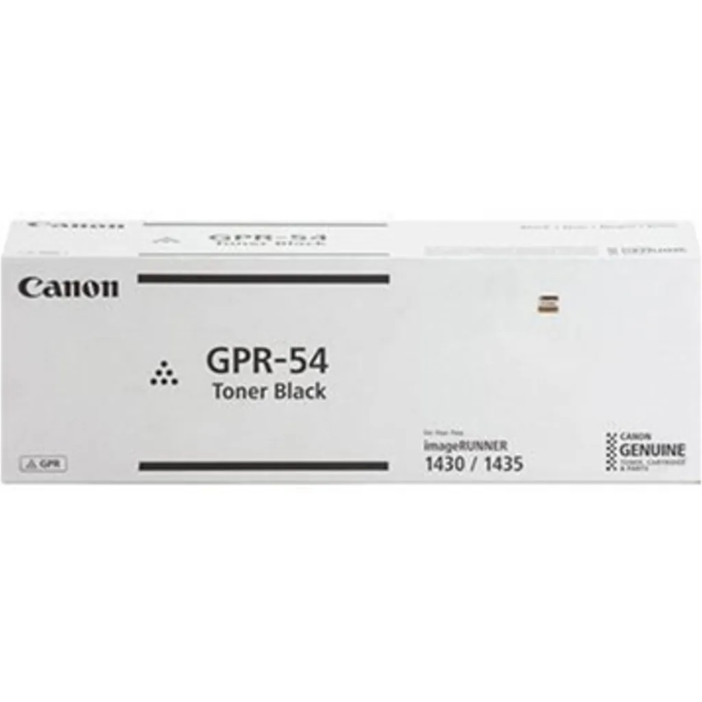 Toner Canon GPR-54 Black 17600 Pag. al 6%