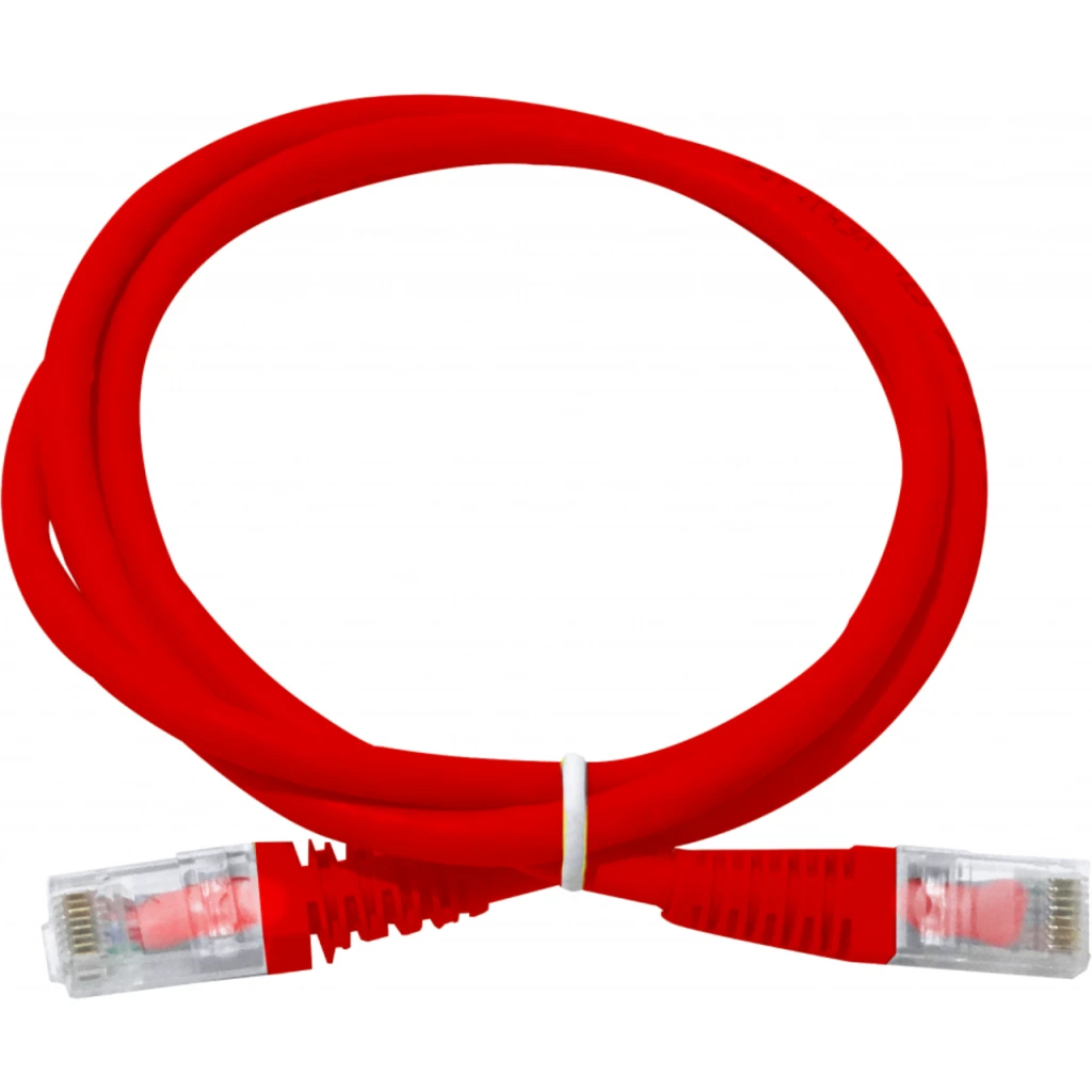 FURUKAWA 1mt Cat6 Rojo U/UTP LSZH Cable Patch RJ45 Gigalan 35123344
