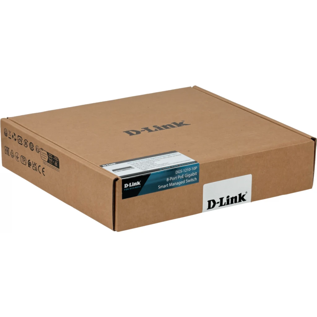 Imagen 4 de SWITCH DLINK DGS-1210-10P 10-ports Smart III Giga 2-porUTP/SFP; POE