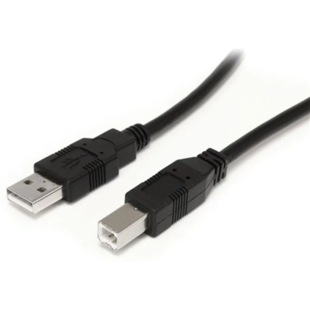 Cable USB 2.0 Tipo-A a USB Tipo-B M/M 9mts Activo Color negro - StarTech