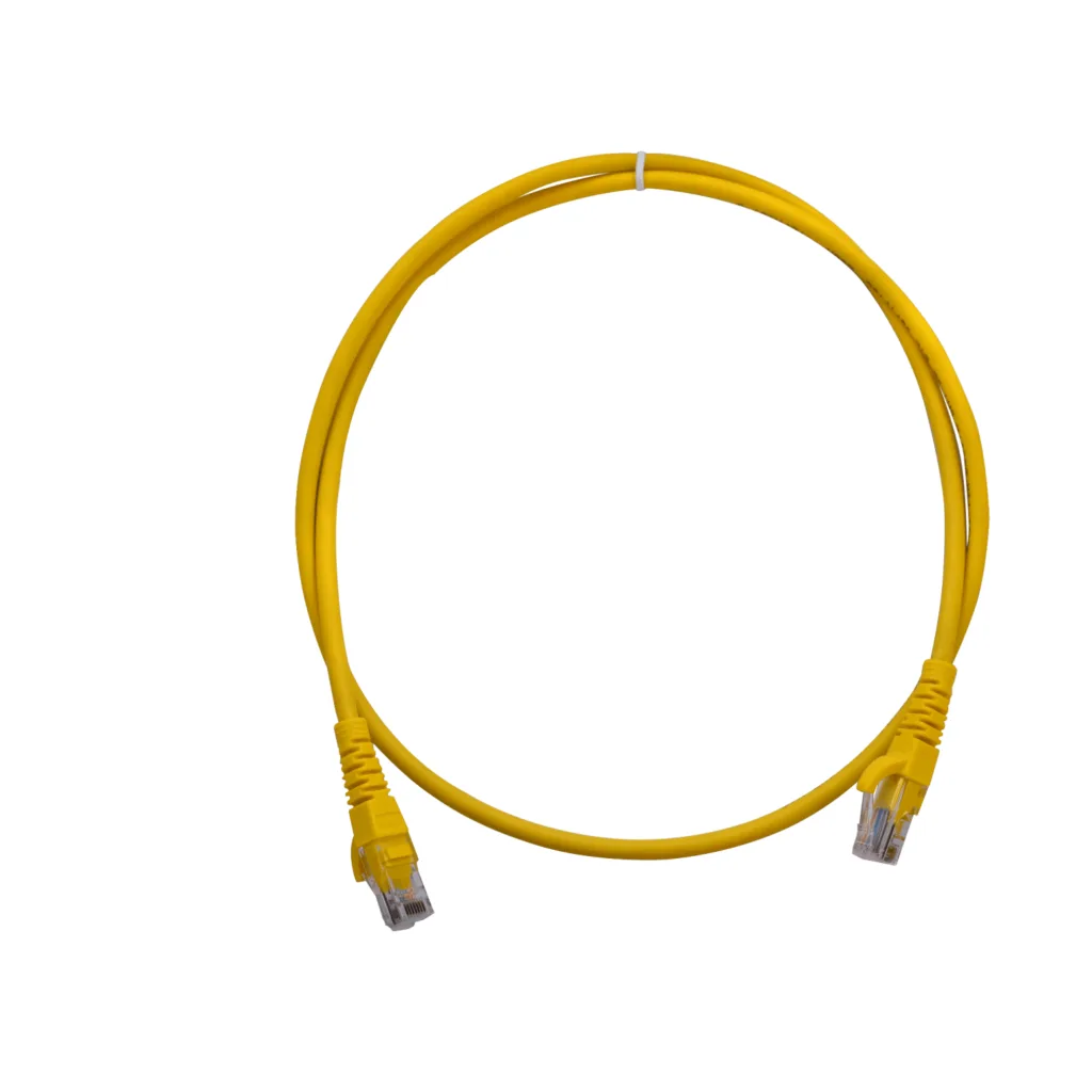 Imagen 2 de LINKMADE 1MT CAT6 AMARILLO CABLE PATCH INYECTADO MULTIFILAR