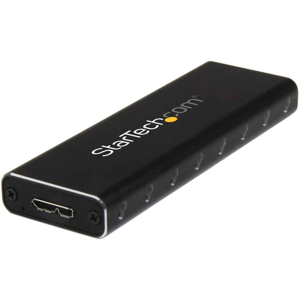 Cofre Porta SSD M.2 a USB3.0 NGFF Externo color Negro - StarTech