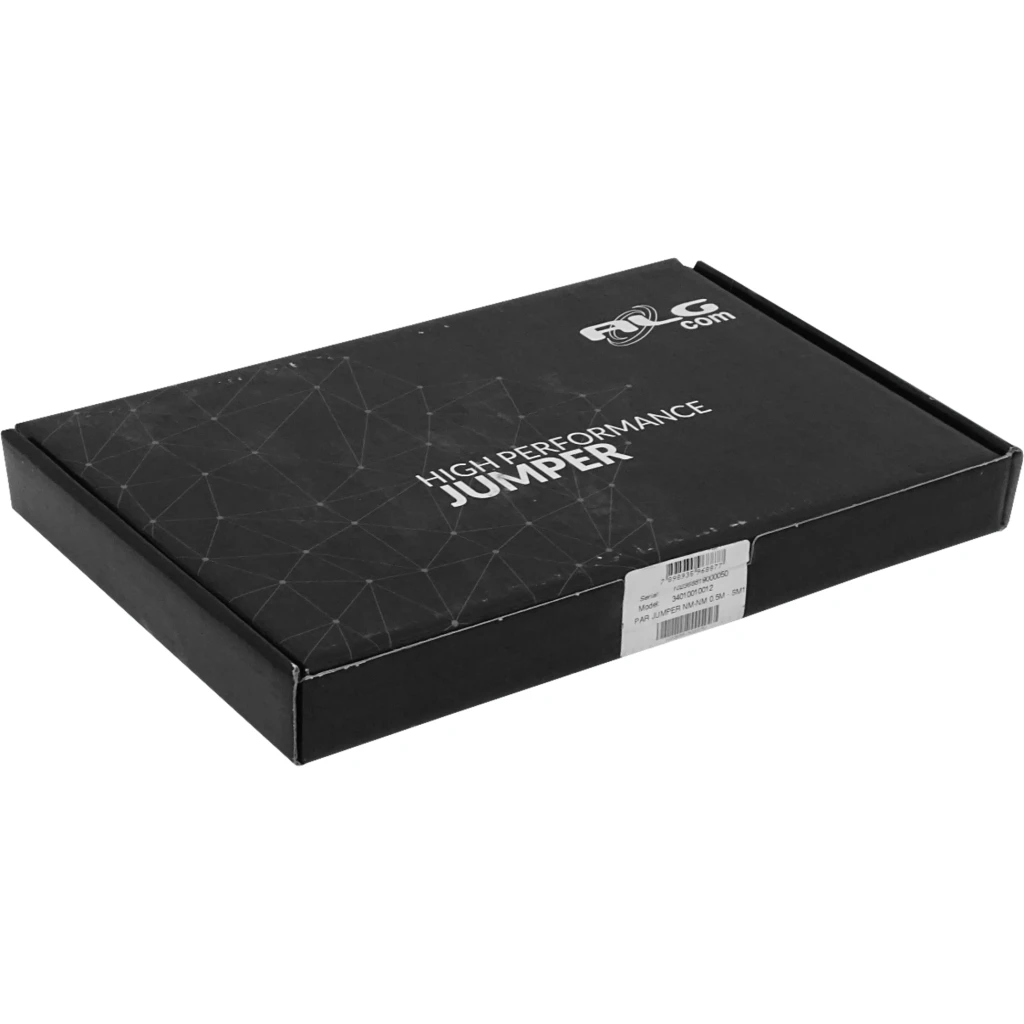 Imagen 2 de 50cm N-Macho N-Macho SM141 2-Cables Coaxiales Negros Rigidos 0,5mt