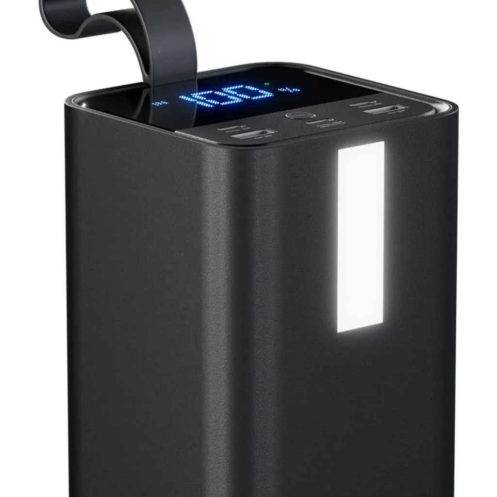 Imagen 3 de Klip Xtreme - Power bank - 24 pin USB-C - 2 x 4 pin USB Type A / 3 x 24 pin USB-C - Lithium polymer - Para Universal - 100W 50.000mAh
