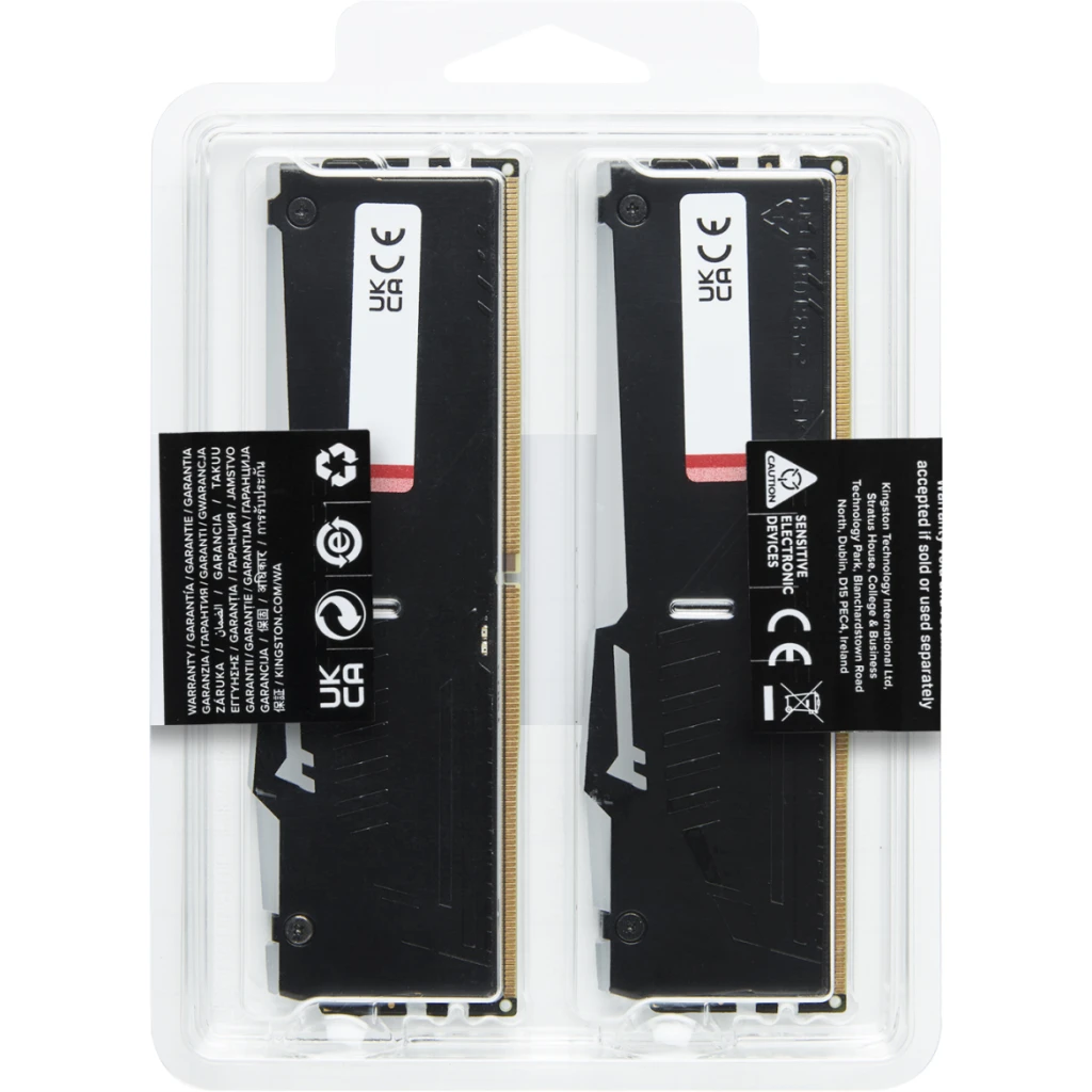 Imagen 5 de Memoria RAM 32GB (2*16GB) DDR5 6000MHz  DIMM CL30 Non-ECC 1.4v 288p FuryBeastRGB