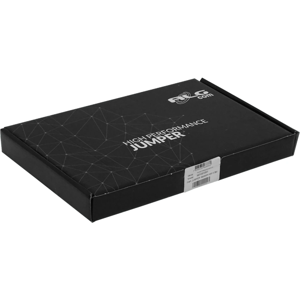 Imagen 1 de 50cm RPSMA-Macho N-Macho SM141 2-Cables Coaxiales Negros Rigidos 0,5mt