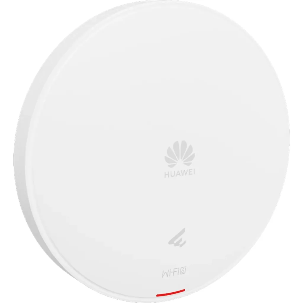 Imagen 2 de AP661. AP Huawei eKit Wifi 6 con velocidad de 6.575 Gbps cuenta con 3 bandas recomendado para 300 usuarios concurrentes cuenta con 1 puertos de 2.5Gbps y 1 puerto 1GE alcance optimo de 40m 