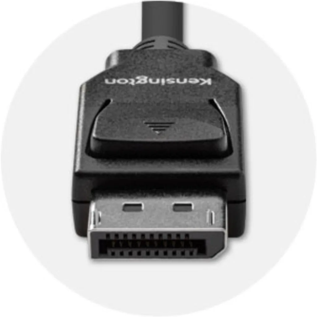 Imagen 8 de Cable DisplayPort v1.4 M/M 8K Cable 1.8mts 6ft Pasivo Color Negro - Kensington